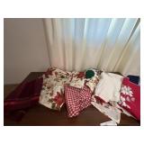 Tablecloth and napkins