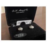 Sterling silver earrings