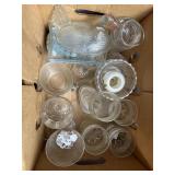 Miscellaneous glassware