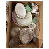 Miscellaneous glassware