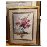 Floral artwork