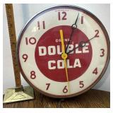 Double Cola wall clock