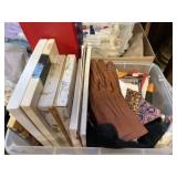 Vintage scarves gloves and hickeys