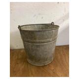 Galvanized bucket