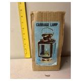 Carriage lamp