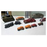 Vintage toy cars
