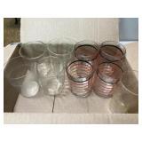 Glass cups
