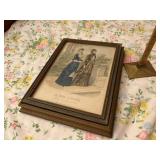 Frame with hidden compartment