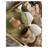 Miscellaneous glass & snow globe