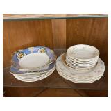 Porcelain plates