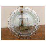 Bob secrest Commemorative plate