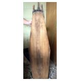 Wooden ironing board
