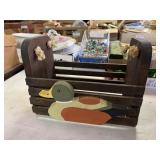 Wooden duck box
