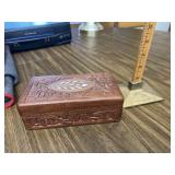 Carved trinket box
