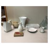 Miscellaneous glassware