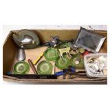 Seashells metal tray pen holder and more