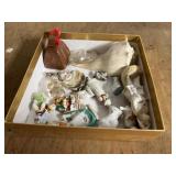 Small figurines bell and shells