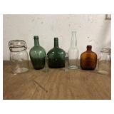 Glass bottles