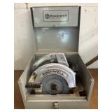 Rockwell circular saw and box
