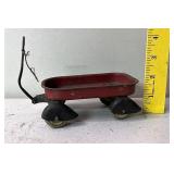 Vintage metal wagon
