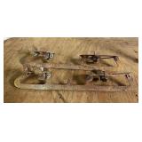 Metal ice skates