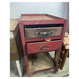 Metal rolling cart