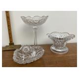Cut glass lot