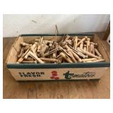 Wooden clothes pins