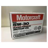 Case of SAE 5W Dash 30 motor oil