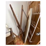 Wooden ironing board
