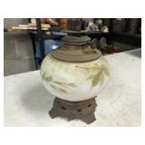 Vintage handpainted lamp