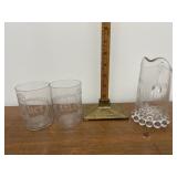 Etched mother glassware