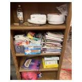 Contents of cabinet