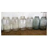 Large mason jars