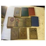 Vintage school books