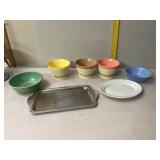 Plastic dishware