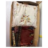 Throw pillow and blanket