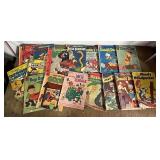 Vintage comic books