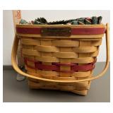 1995 Longaberger cranberry basket