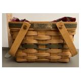 1992 Longaberger Seasons greetings basket