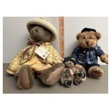 Boyds and blueberry bears