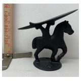 Cast iron shoe rest