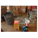 Vintage kitchen items