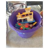 Large tub of toys
