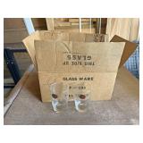 Large lot of glasses