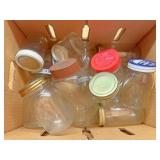 Glass jars