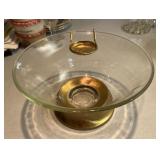Gold bottomed punch bowl