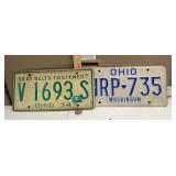Ohio license plates
