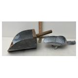 Galvanized scoops