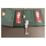 Longaberger Santa keys